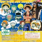 From TV animation ONE PIECE カプセルラバーマスコット(40個入り)